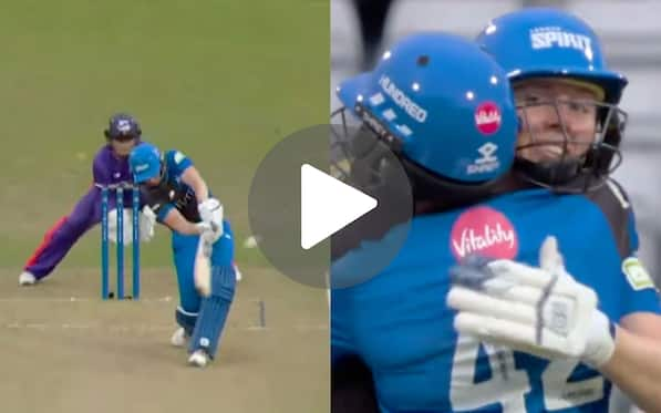 [Watch] Heather Knight Does A MS Dhoni With An Emphatic Six In The Women's Hundred 2024